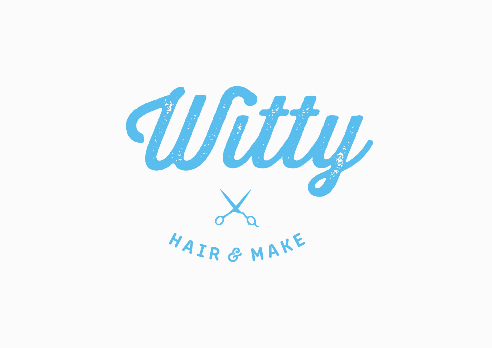 Witty hair & make ｜ ロゴ&ショップツール&WEBサイト | イメージ画像01