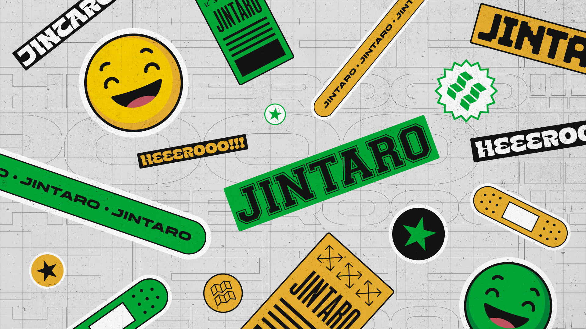 XlamV JINTARO『HEEEROOO!!!』MV ｜ タイトルロゴ / 映像グラフィック | イメージ画像04