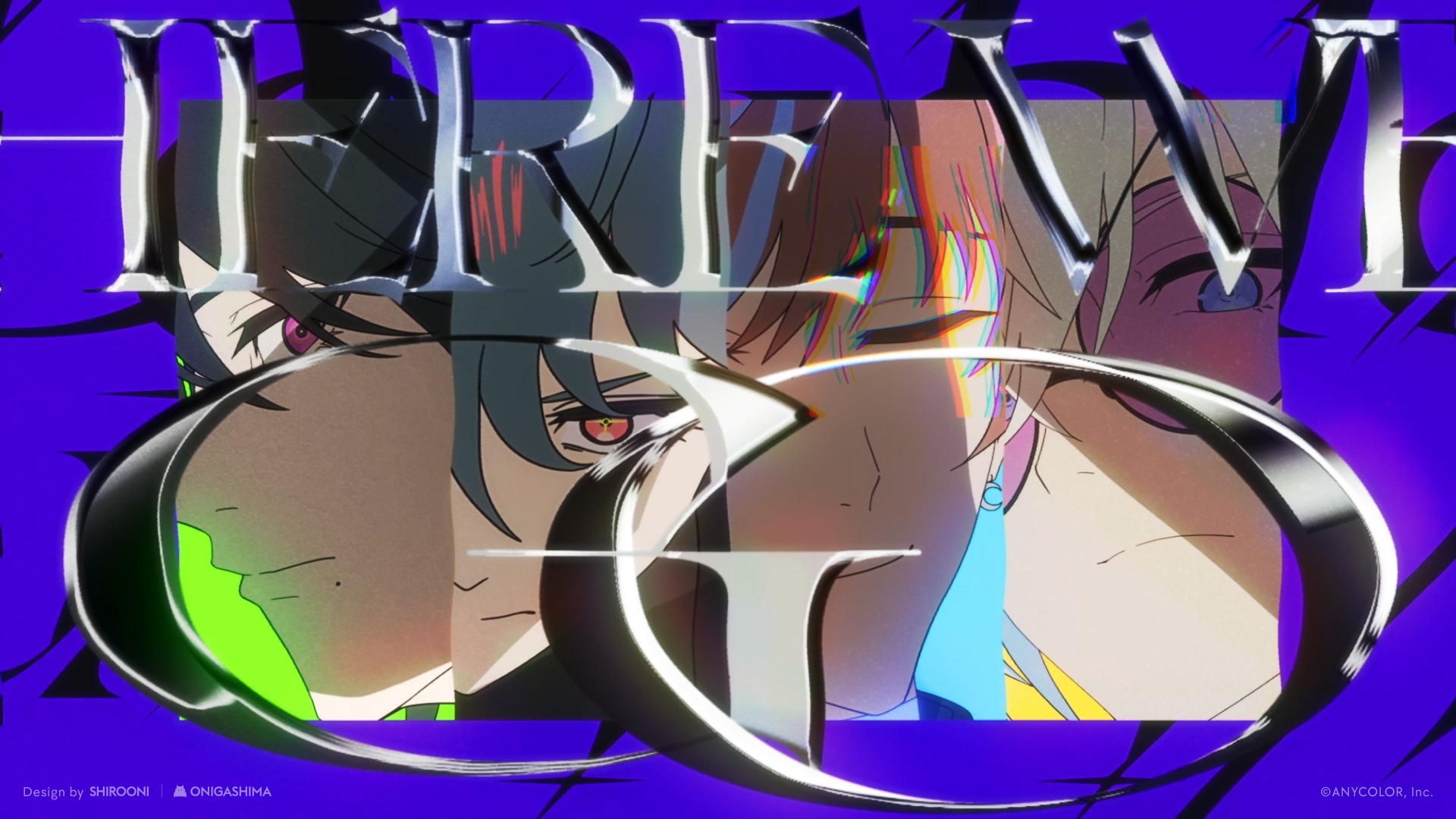 NIJISANJI EN所属  BY THE BEAT『Double Vision』MV ｜ リリックデザイン | イメージ画像02